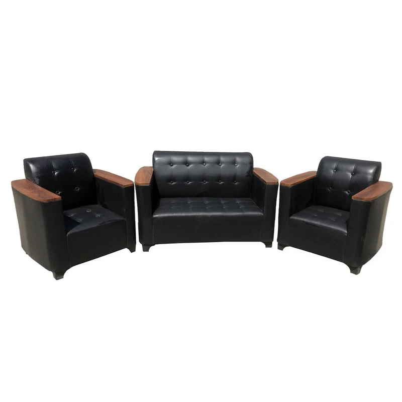 مبل اداری 4 نفره مدل اطلس لمسه کد 130